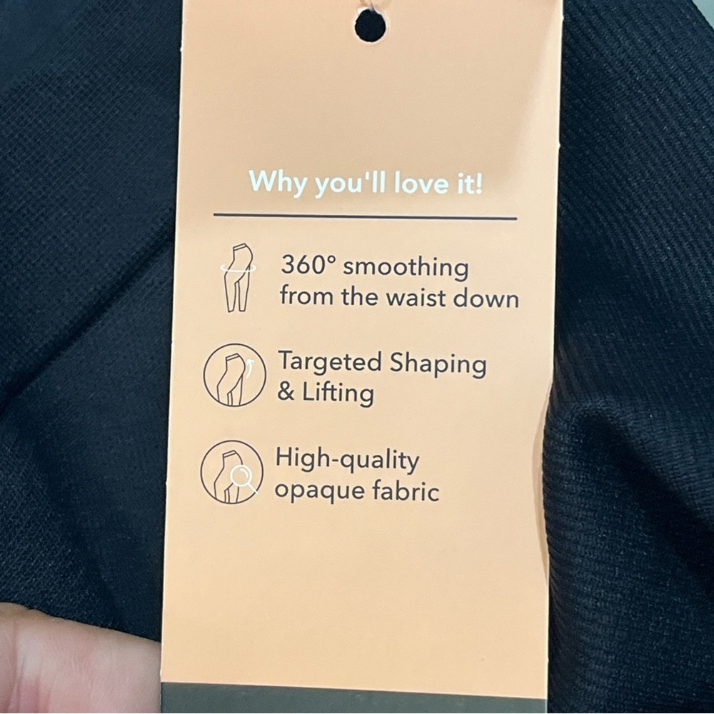 Shapermint Essentials Women's Size Large Black Hi… - image 9